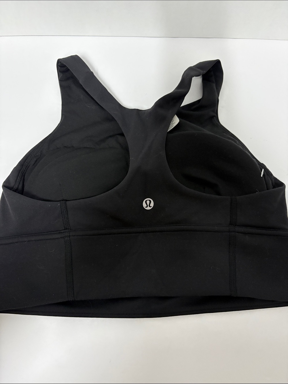 lululemon athletica Black Racerback Medium Support Sports Bra